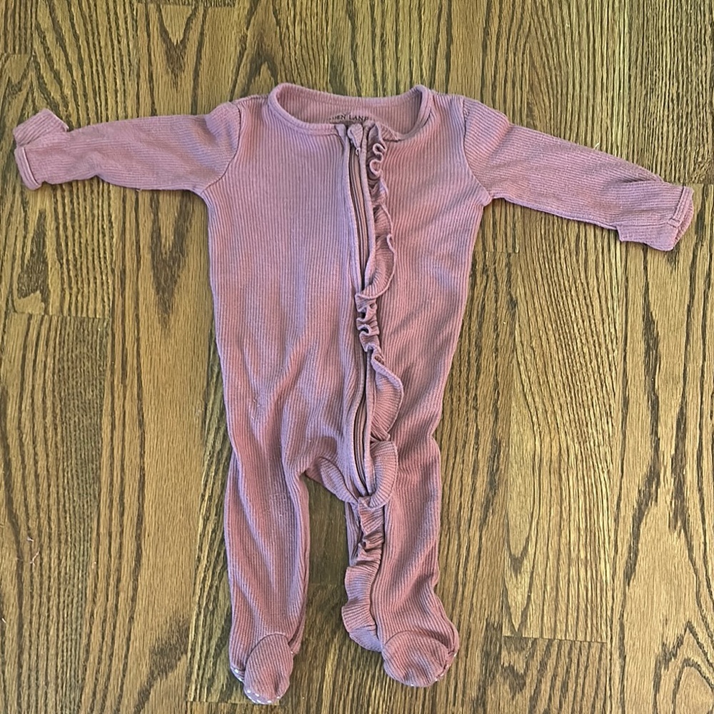 Caden Lane Waffle Ruffle Pajamas
